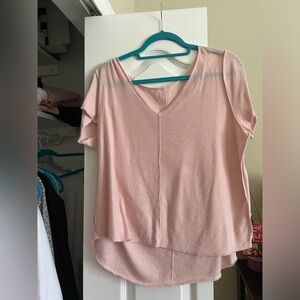 Women’s pink top